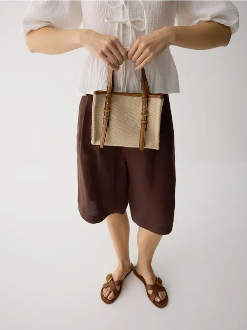 Reserved - Torebka na ramię - brązowy