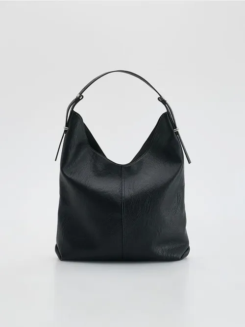 Reserved - Torebka hobo - czarny