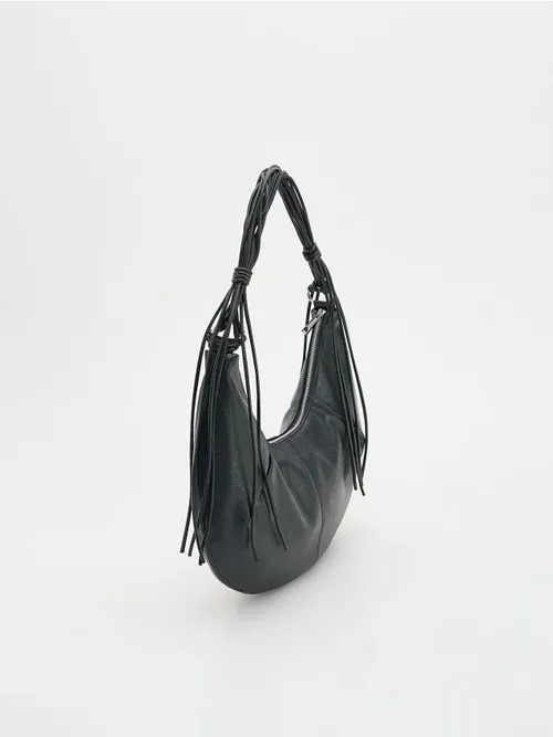 Reserved - Torebka hobo - czarny