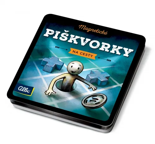 Albi magnetické hry na cesty piškvorky