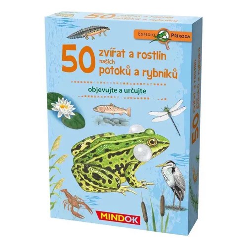 Expedice příroda: 50 zvířat a rostlin potoků
