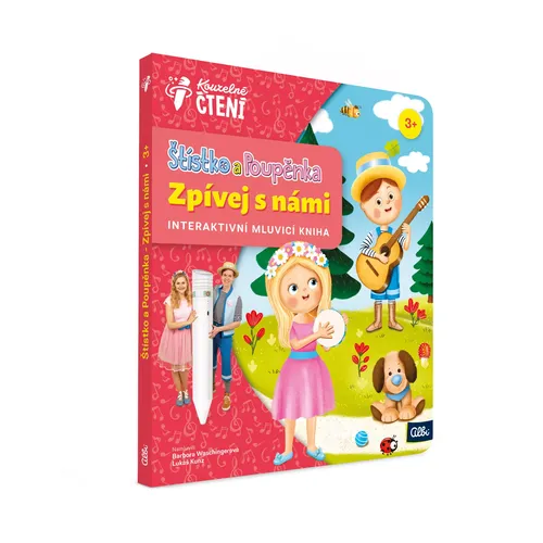 Albi Kniha Štístko a Poupěnka - Zpívej s námi (Kouzelné čtení)