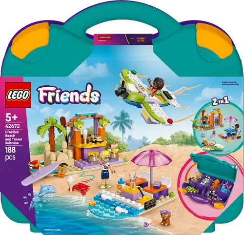 LEGO LEGO Friends Kreativní plážový a cestovní kufřík 42672