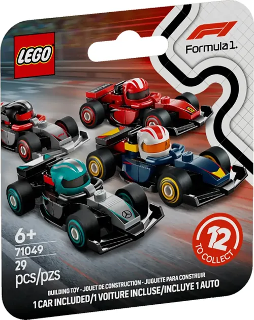 LEGO LEGO Minifigurky Sběratelské závodní auto F1 71049