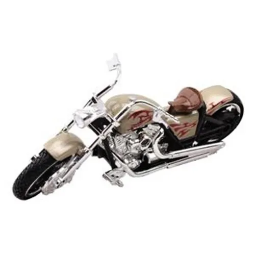 Motorka iron choppers 15cm zlatá