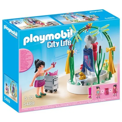 Playmobil 5489 city life dekorace výlohy (aranžérka)