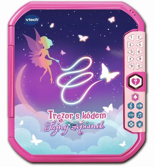 Vtech tajný zápisník - trezor s kódem cz
