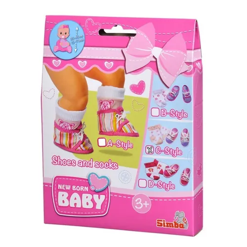 Ponožky a botičky pro panenky,vel.38-43 varianta c, simba