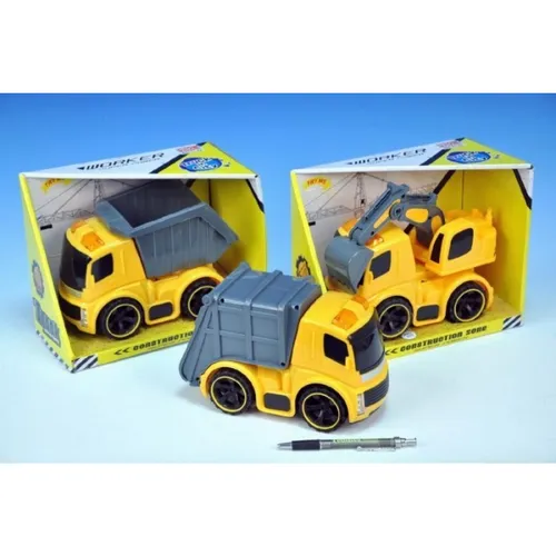 Popelář 22cm, světlo, zvuk