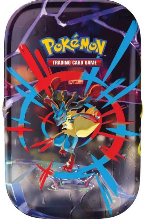Pokémon tcg: me01 - mega heroes mini tin lucario