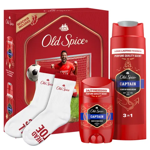 Old Spice Dárková sada s ponožkami Captain