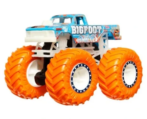 Mattel hot wheels monster trucks svítící ve tmě bigfoot, jfx15