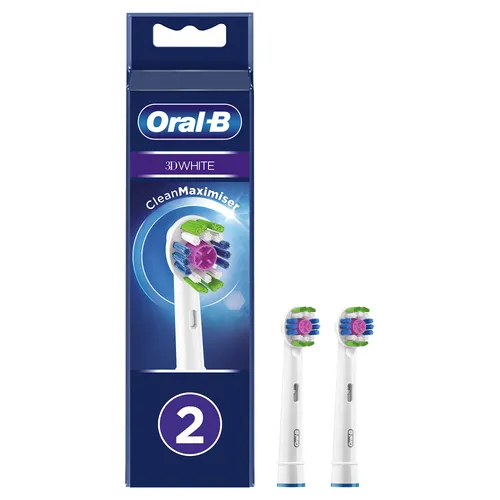 Oral B Capete de perie de schimb cu tehnologia CleanMaximiser 3D White 4 buc.