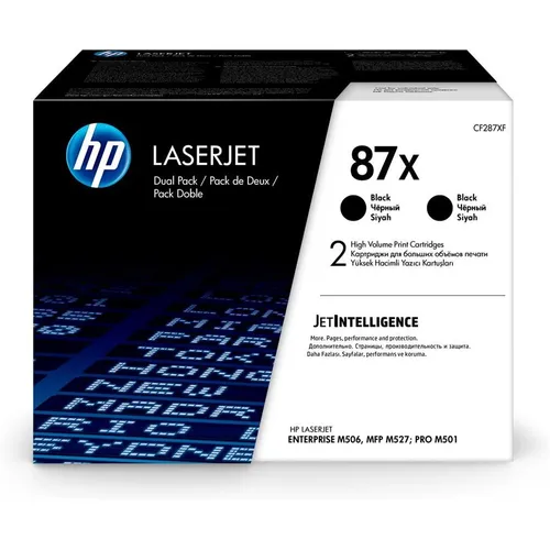 HP Toner 87X Black 2-Pack