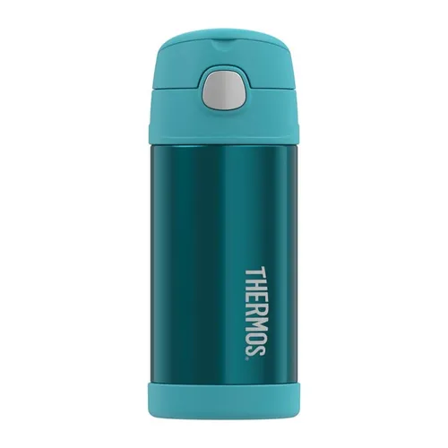 Thermos Termos pentru copii cu pai. - turcoaz