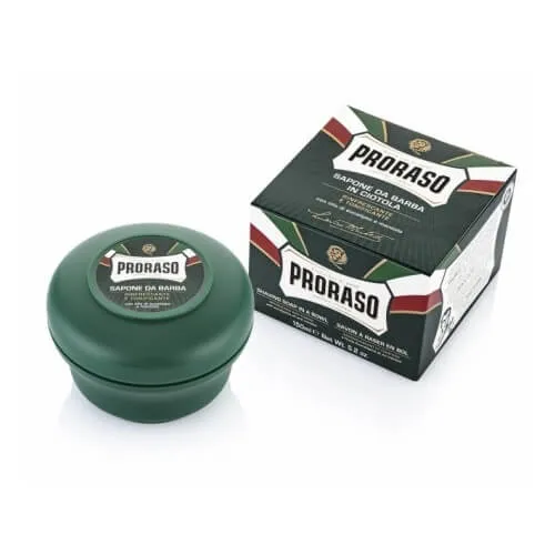 Proraso Săpun cu efect fresh după bărbierit cu eucalipt Green (Shaving Soap) 150 ml