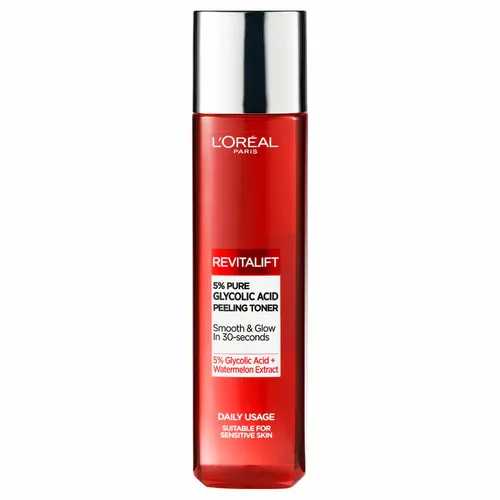 L'Oréal Paris Exfoliační pleťové tonikum Revitalift (Peeling Toner) 180 ml