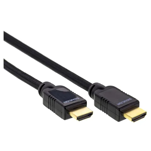 Sencor SAV 165-015 Premium Gold HDMI kábel v1.4, Pozlátené konektory, Dĺžka 1,5 m, .