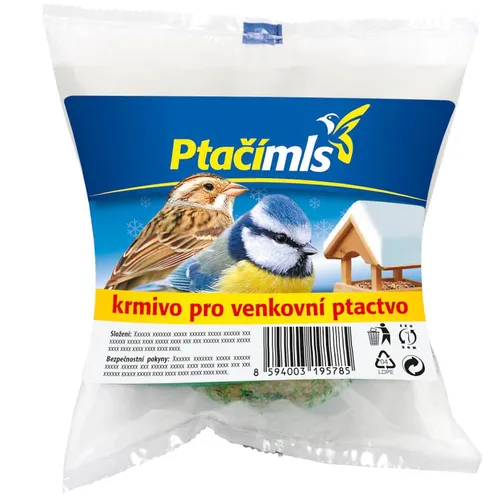 Ptačí Mls - lojová guľa XXL 500 g
