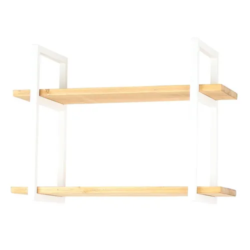 Polička Loft 07-01/B 59,5/43/24,3 cm biela