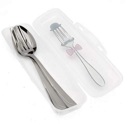 Nádoba na príbory 24 x 4 x 4 cm, mix vzorov