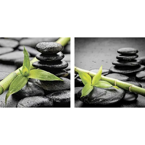 Euroart OBRAZ NA SKLE, zen, 20/40 cm