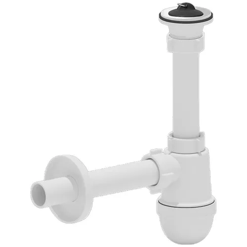 Umývadlový sifón fľaškový kovové sitko odtok fi 40 2884