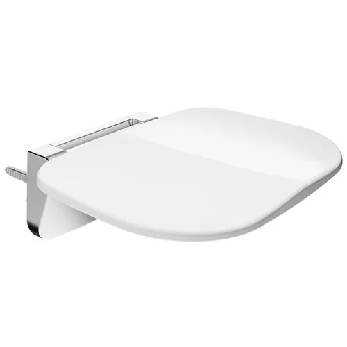 Sklopné sedadlo do sprchy Mersan Premium Line biela/chróm