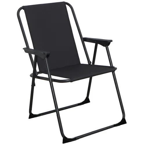 Kempingová stolička Varo čierna