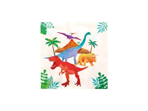 PD Party Ubrousky Dinosaurus 16ks