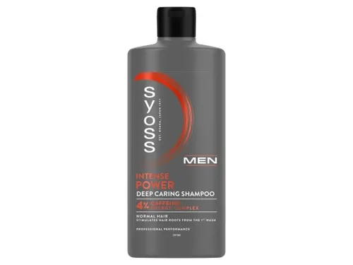 Syoss MEN Intense Power šampon s kofeinem pro normální vlasy 440ml