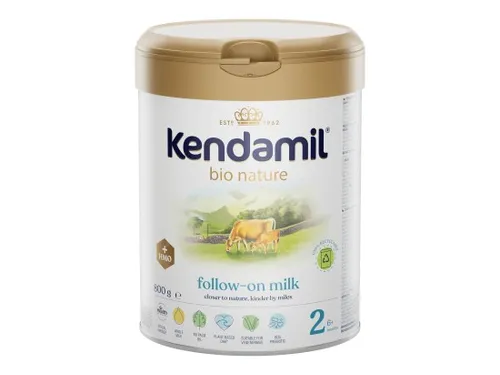 Kendamil Bio Nature 2 HMO+ pokračovací mléčná kojenecká výživa v prášku 800g