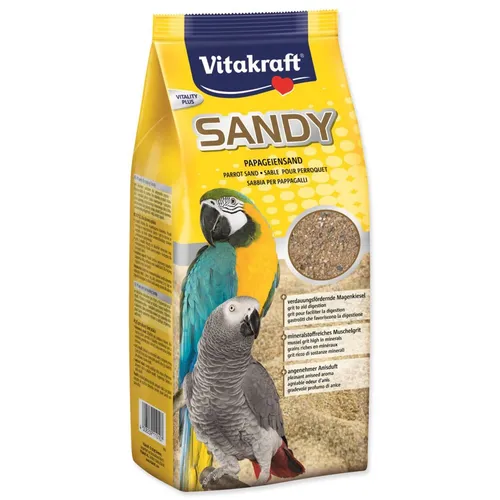 Piesok VITAKRAFT Sandy pre veľké papagáje 2.5 kg