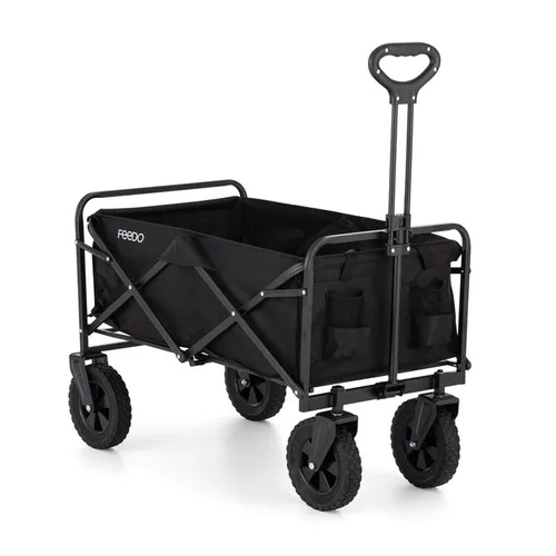 FEEDO Skládací přepravní vozík Donkey Black