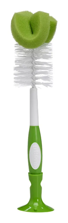 Dr.Brown ́s kartáč na láhve mix barev 1ks zelená