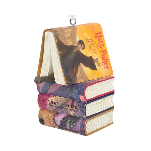 Hallmark Vánoční ozdoba Harry Potter plastová dekorace se stužkou na zavěšení 9×12,3×6,5 cm