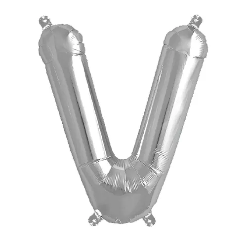 Albi Nafukovací balónek písmeno V 49 cm dekorace na narozeniny, svatbu i kolaudaci, párty výzdoba