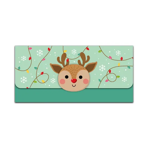 Vánoční magnetická obálka na peníze - Sob Albi