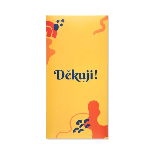 Mléčná čokoláda - Děkuji Albi