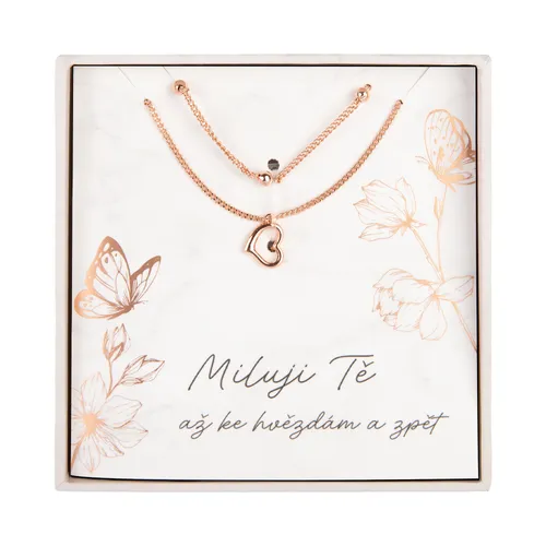 Náhrdelník - Miluji Tě Albi