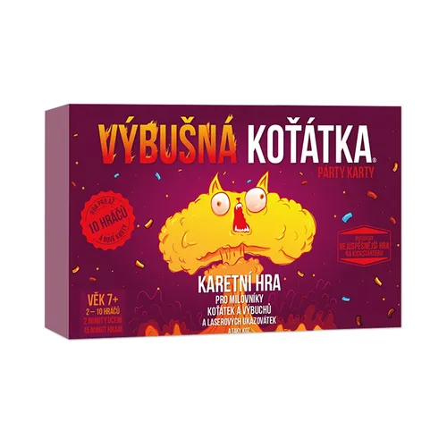 Výbušná koťátka: Párty karty Asmodee Blackfire