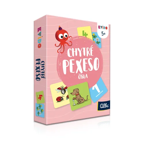 Chytré pexeso - Čísla 2. vydání Albi