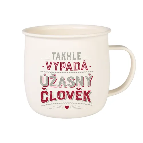 Outdoorový hrnek - Úžasný člověk Albi