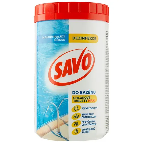 Savo chlórové tablety maxi 1,2kg 676515