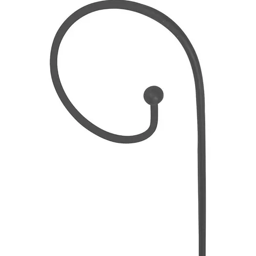 Spirála k rostlinám s koulí antracit 15 mm, 120 cm, 07294