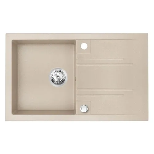 Dřez granitový 1k. 48/78. písek DRGM48/78SA