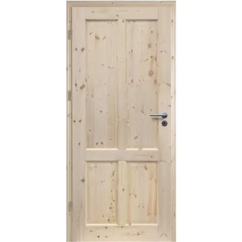 Interiérové dveře Finskie plné 80L sukaté nelakované
