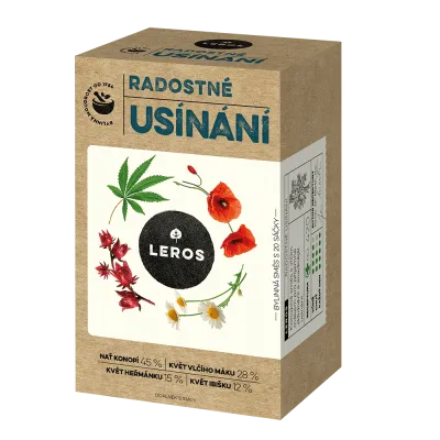 LEROS Radostné usínání konopí&vlčí mák n.s.20x1g