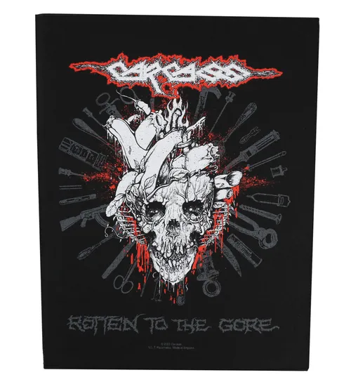 nášivka velká CARCASS - ROTTEN TO THE GORE - RAZAMATAZ