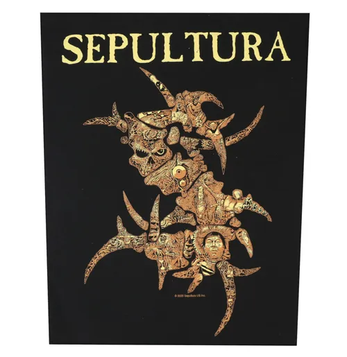 nášivka velká SEPULTURA - DISCOGRAPHY - RAZAMATAZ